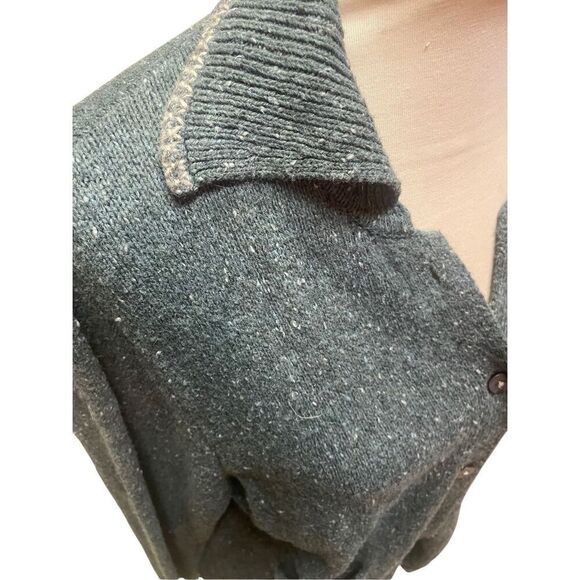 Woolrich Vintage 90’s Women’s Teal Green Speckled Knit Cardigan – Size Medium - Picture 7 of 12